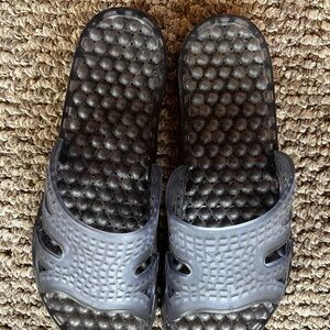 Women's Black Slide Sandals